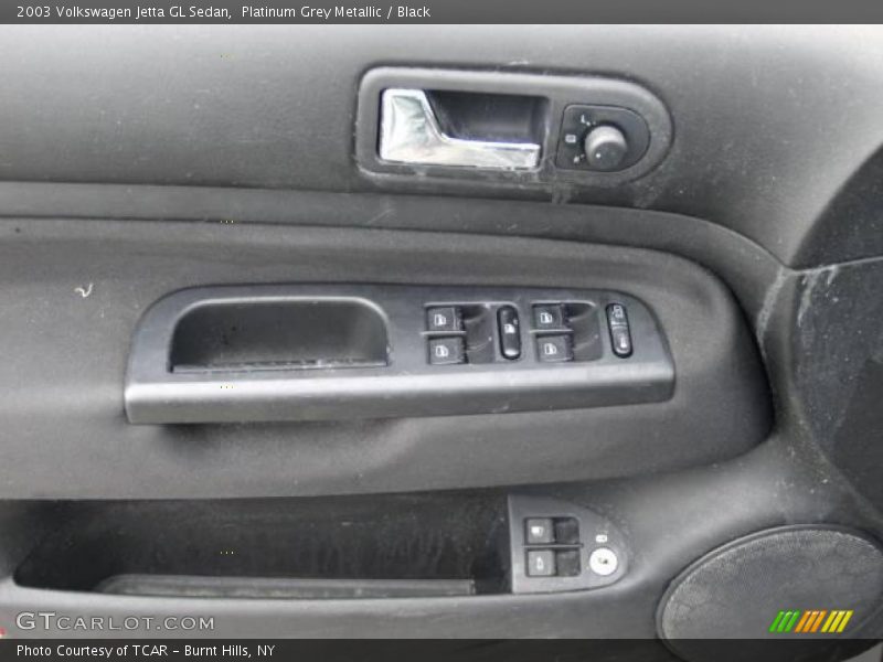 Platinum Grey Metallic / Black 2003 Volkswagen Jetta GL Sedan
