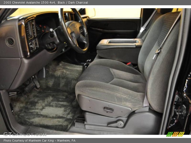 Black / Dark Charcoal 2003 Chevrolet Avalanche 1500 4x4