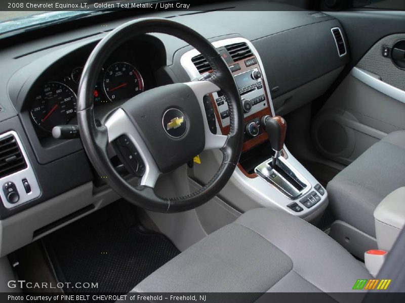Golden Teal Metallic / Light Gray 2008 Chevrolet Equinox LT