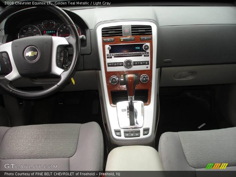 Golden Teal Metallic / Light Gray 2008 Chevrolet Equinox LT
