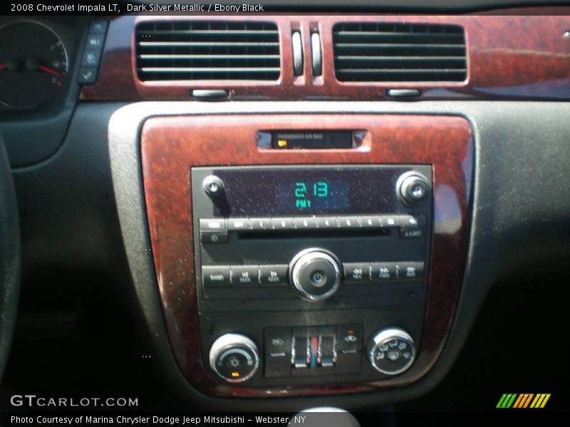 Dark Silver Metallic / Ebony Black 2008 Chevrolet Impala LT