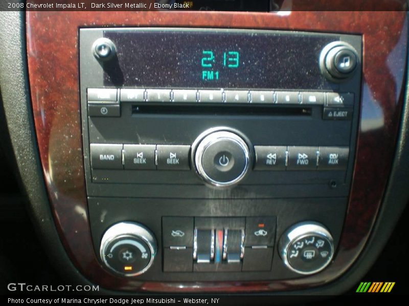 Dark Silver Metallic / Ebony Black 2008 Chevrolet Impala LT