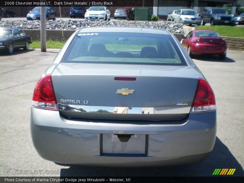 Dark Silver Metallic / Ebony Black 2008 Chevrolet Impala LT