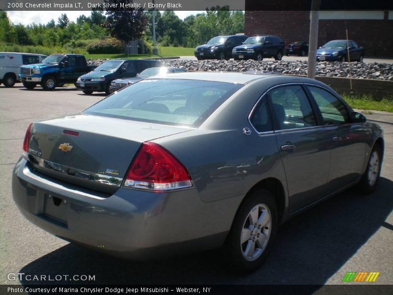 Dark Silver Metallic / Ebony Black 2008 Chevrolet Impala LT