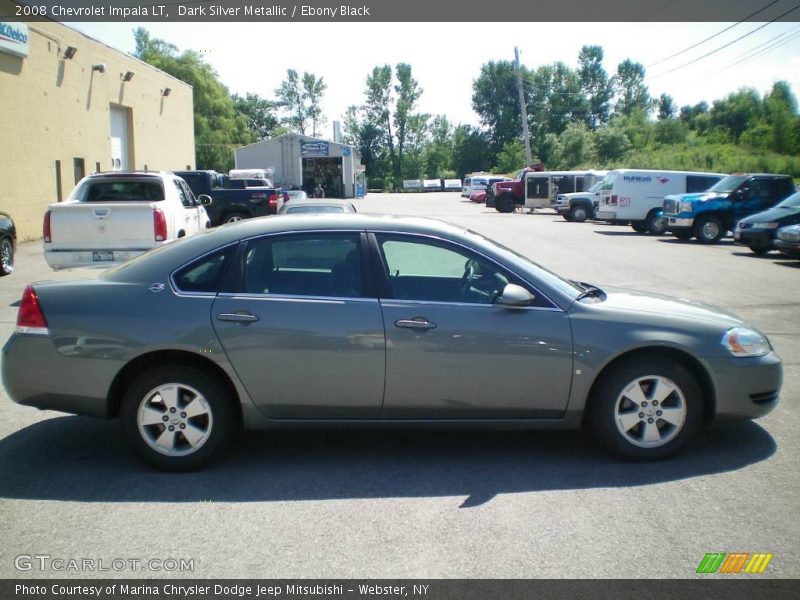 Dark Silver Metallic / Ebony Black 2008 Chevrolet Impala LT