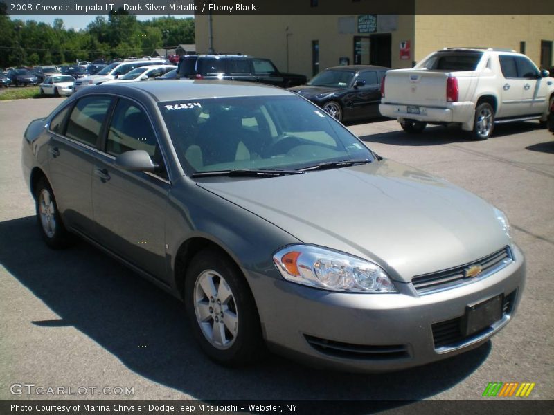 Dark Silver Metallic / Ebony Black 2008 Chevrolet Impala LT
