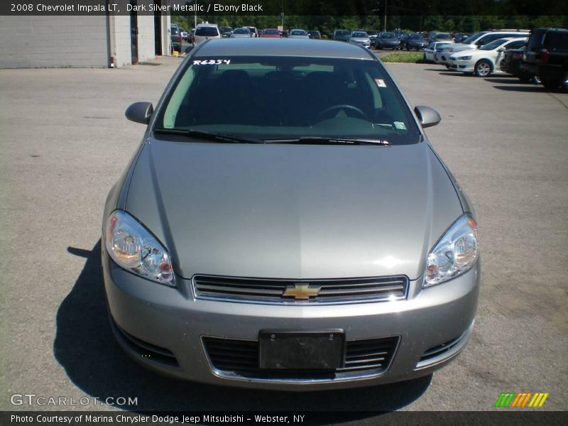 Dark Silver Metallic / Ebony Black 2008 Chevrolet Impala LT