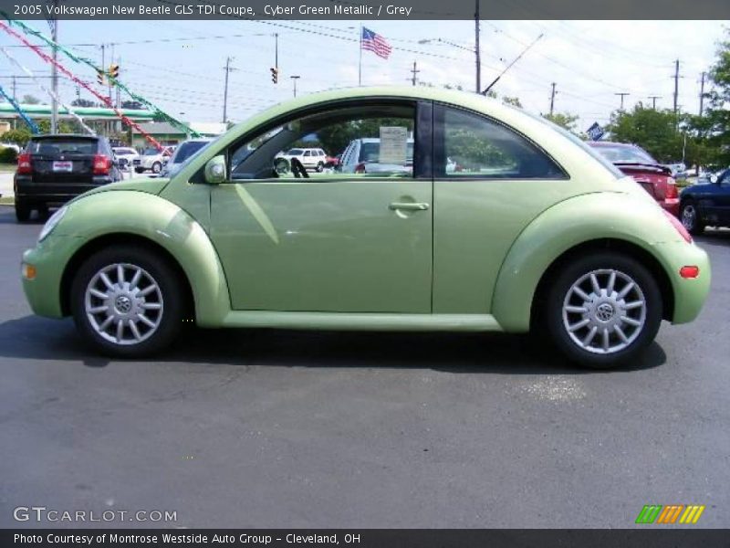 Cyber Green Metallic / Grey 2005 Volkswagen New Beetle GLS TDI Coupe