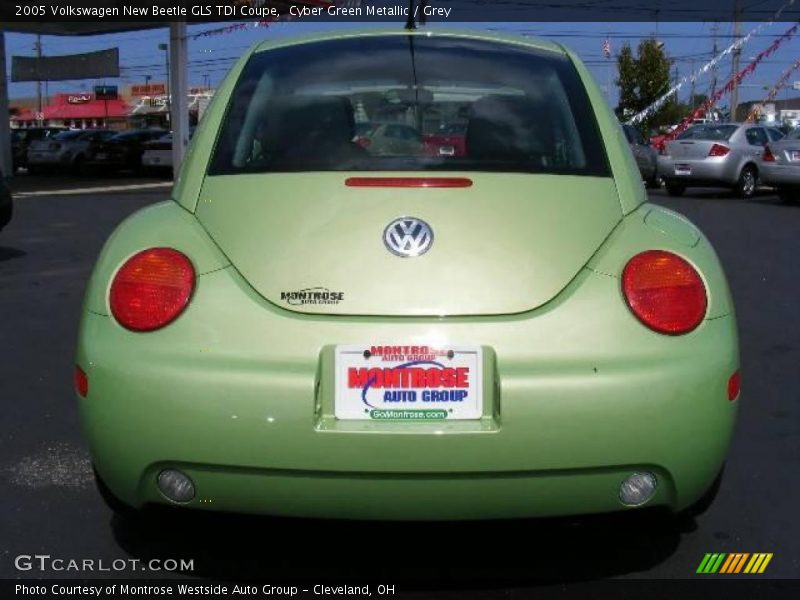 Cyber Green Metallic / Grey 2005 Volkswagen New Beetle GLS TDI Coupe