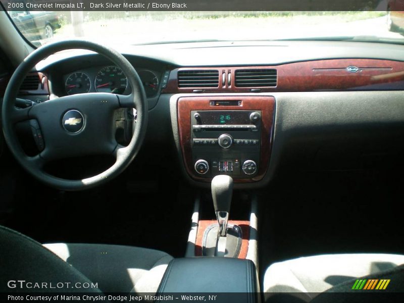 Dark Silver Metallic / Ebony Black 2008 Chevrolet Impala LT