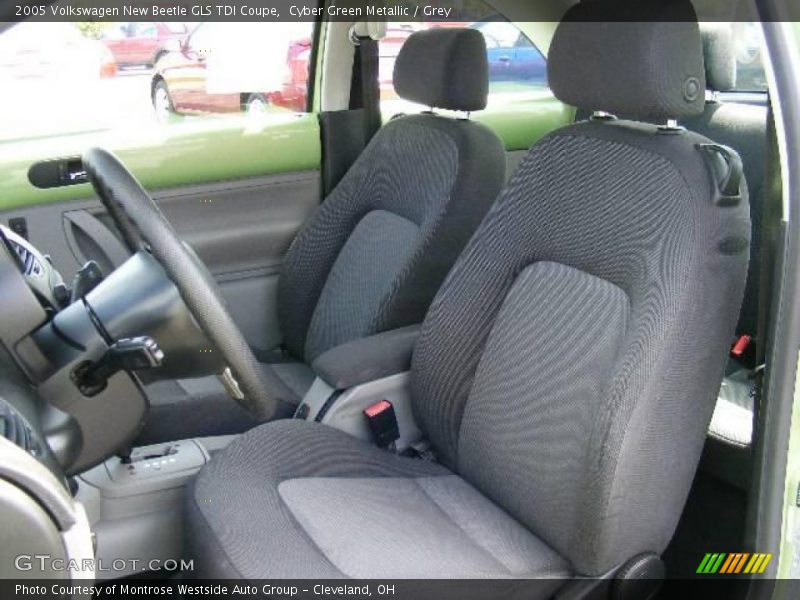 Cyber Green Metallic / Grey 2005 Volkswagen New Beetle GLS TDI Coupe