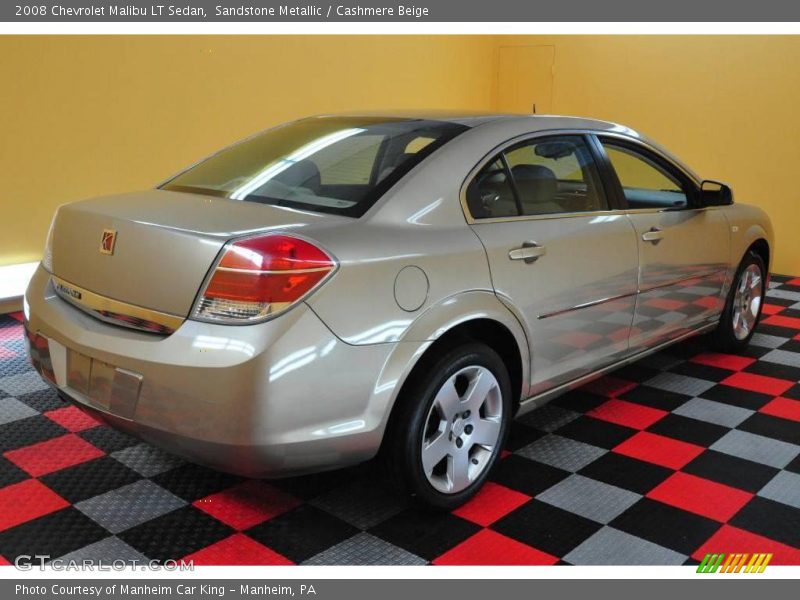 Sandstone Metallic / Cashmere Beige 2008 Chevrolet Malibu LT Sedan
