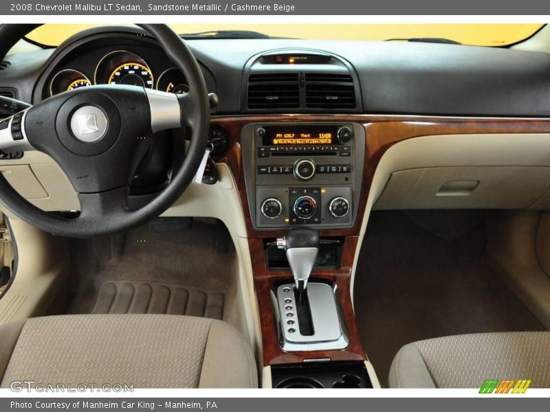 Sandstone Metallic / Cashmere Beige 2008 Chevrolet Malibu LT Sedan
