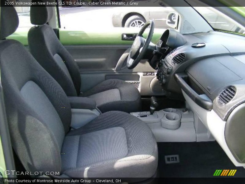 Cyber Green Metallic / Grey 2005 Volkswagen New Beetle GLS TDI Coupe