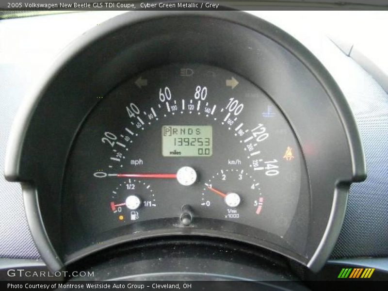 Cyber Green Metallic / Grey 2005 Volkswagen New Beetle GLS TDI Coupe