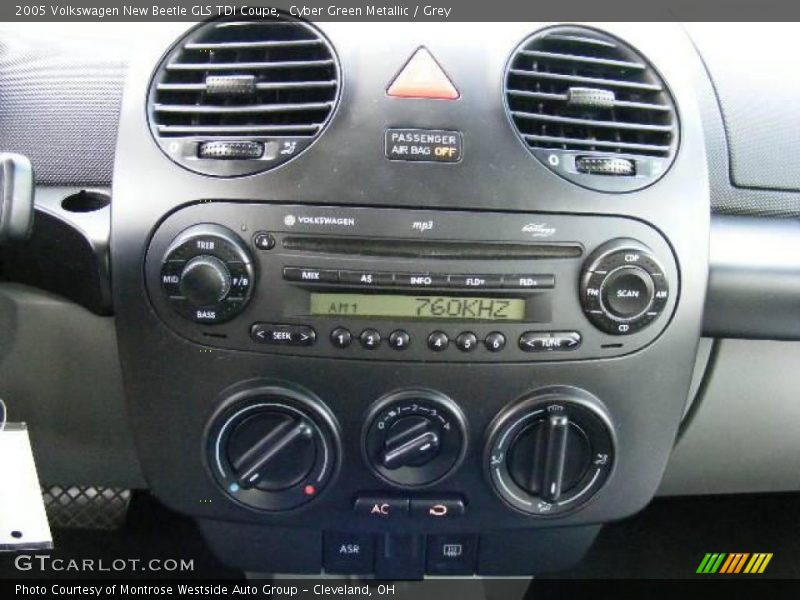 Cyber Green Metallic / Grey 2005 Volkswagen New Beetle GLS TDI Coupe