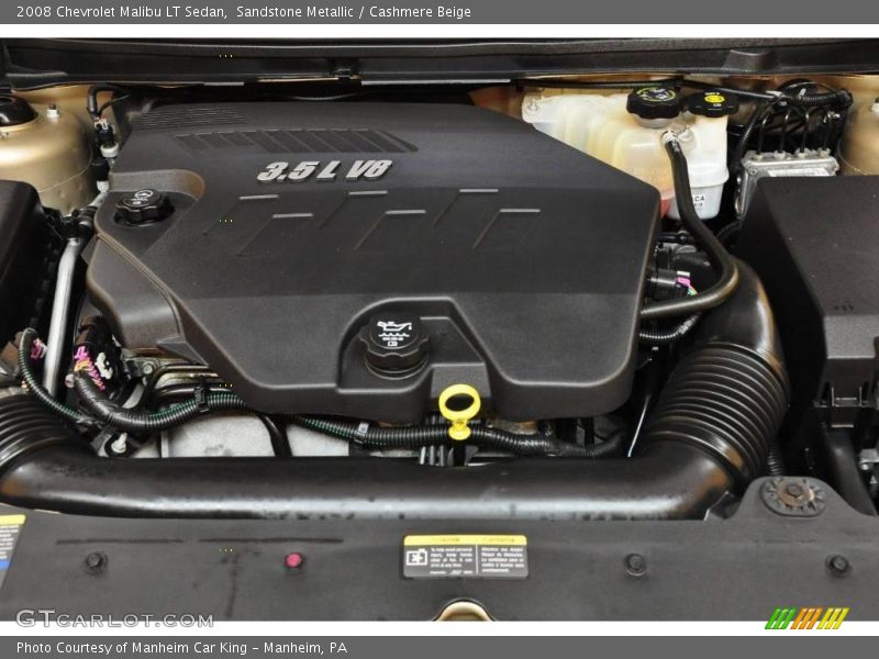 Sandstone Metallic / Cashmere Beige 2008 Chevrolet Malibu LT Sedan