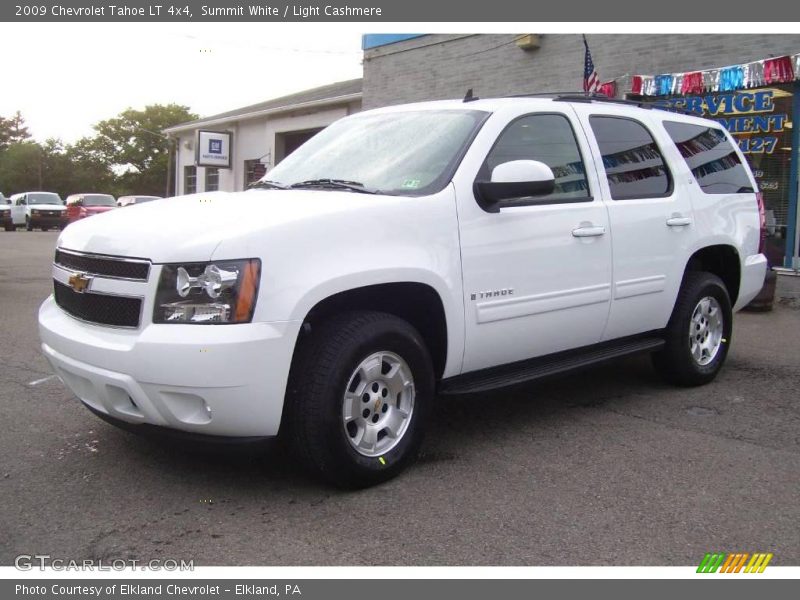 Summit White / Light Cashmere 2009 Chevrolet Tahoe LT 4x4