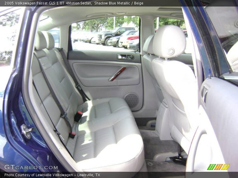 Shadow Blue Metallic / Beige 2005 Volkswagen Passat GLS 1.8T 4Motion Sedan