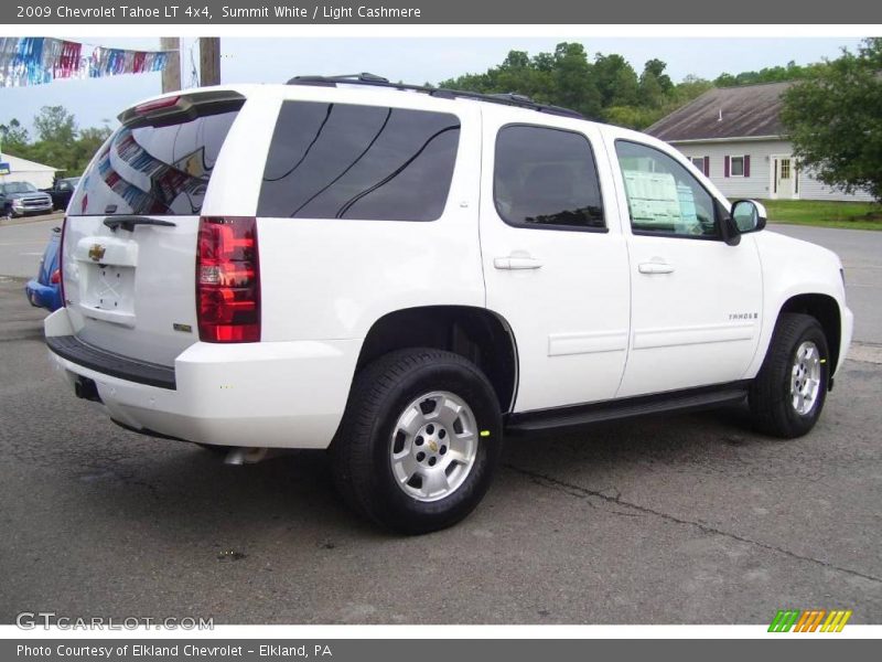 Summit White / Light Cashmere 2009 Chevrolet Tahoe LT 4x4