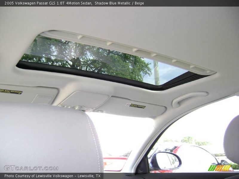 Shadow Blue Metallic / Beige 2005 Volkswagen Passat GLS 1.8T 4Motion Sedan
