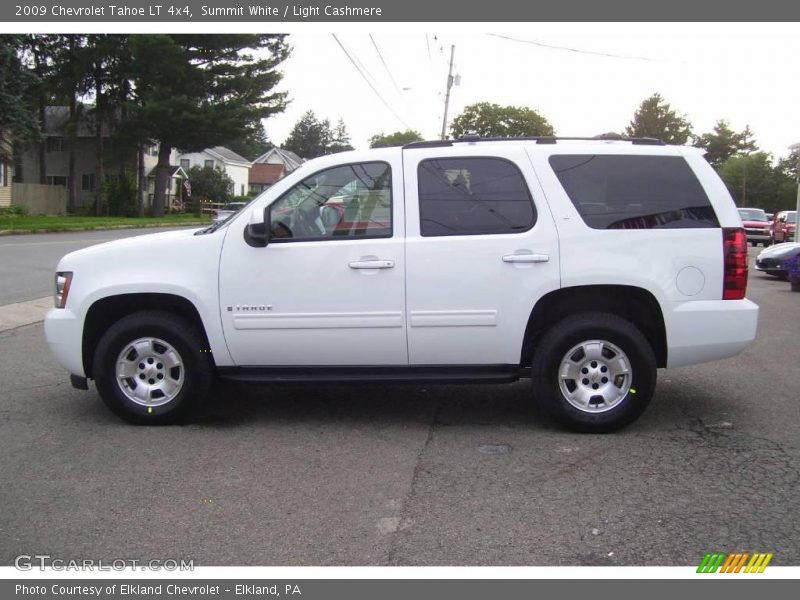 Summit White / Light Cashmere 2009 Chevrolet Tahoe LT 4x4