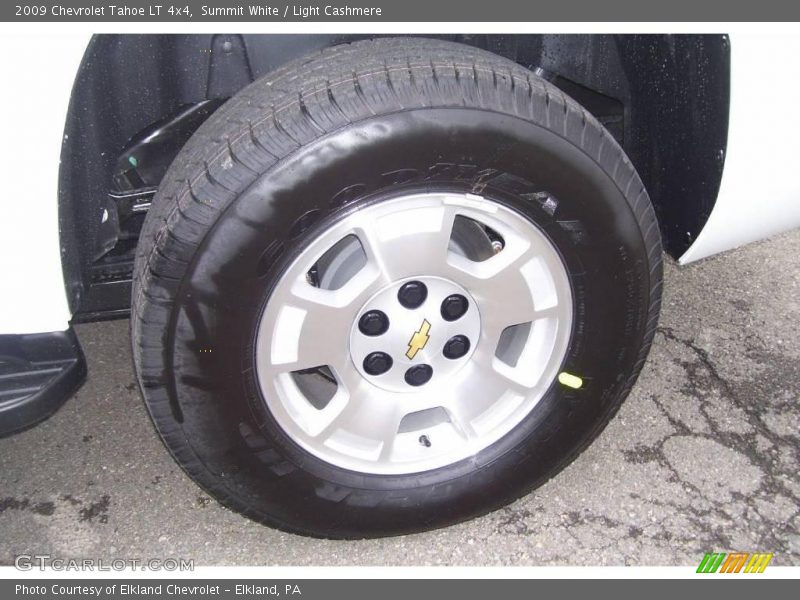 Summit White / Light Cashmere 2009 Chevrolet Tahoe LT 4x4