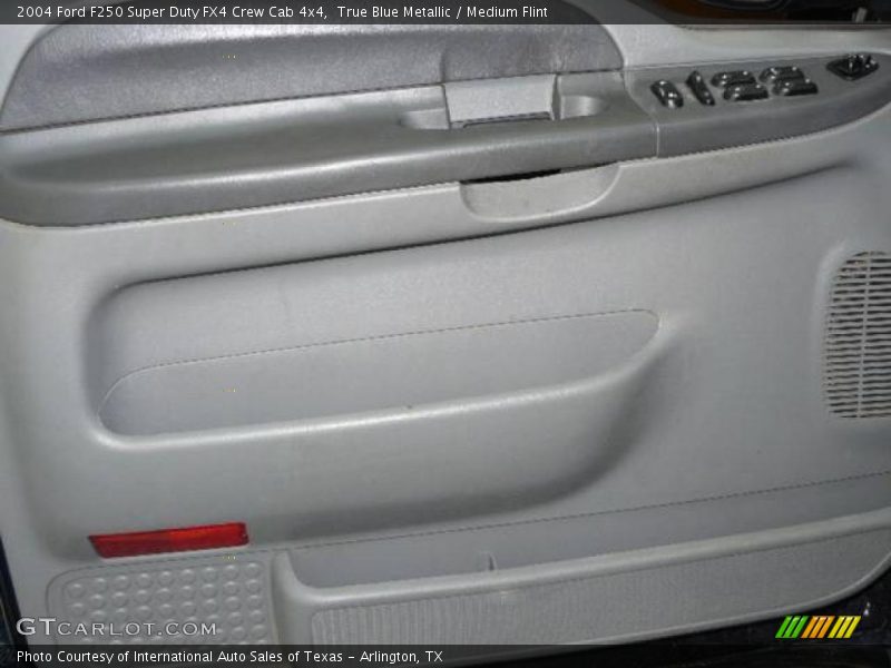 True Blue Metallic / Medium Flint 2004 Ford F250 Super Duty FX4 Crew Cab 4x4