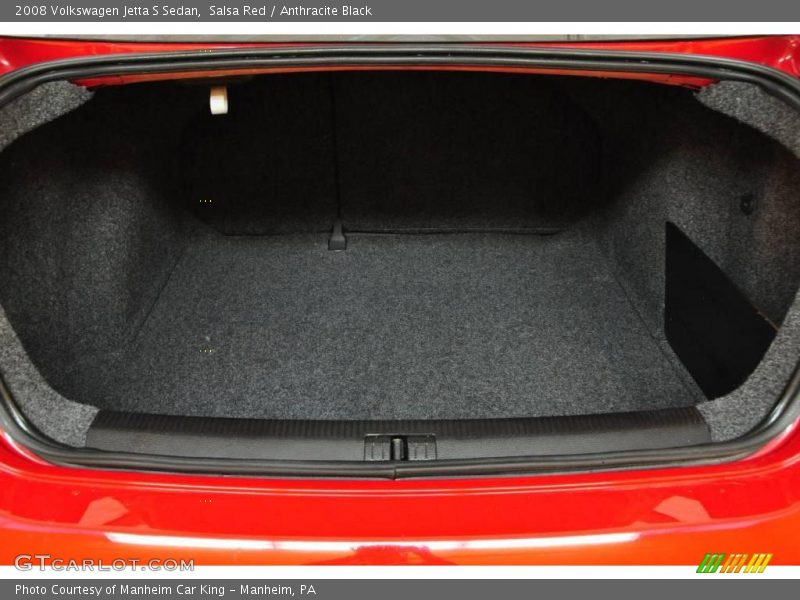 Salsa Red / Anthracite Black 2008 Volkswagen Jetta S Sedan