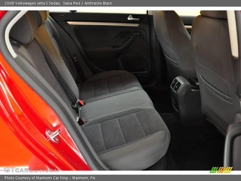 Salsa Red / Anthracite Black 2008 Volkswagen Jetta S Sedan