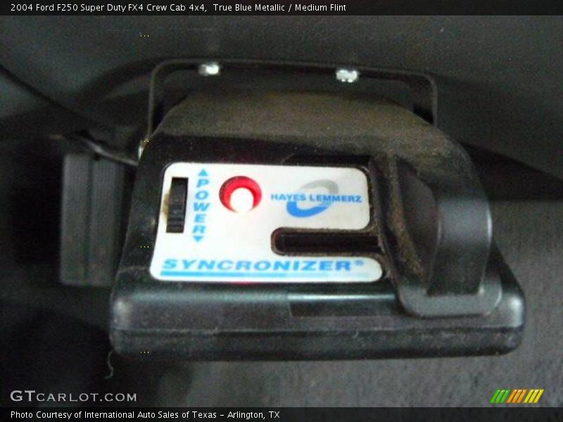 True Blue Metallic / Medium Flint 2004 Ford F250 Super Duty FX4 Crew Cab 4x4