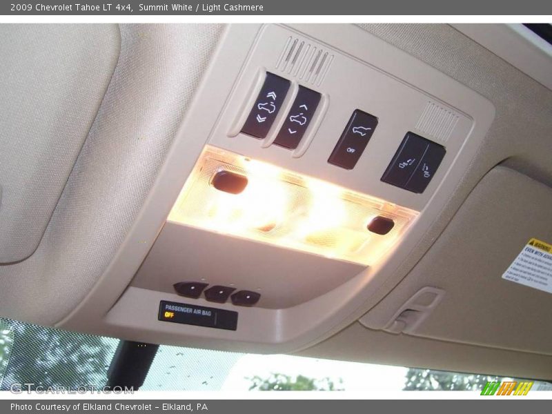 Summit White / Light Cashmere 2009 Chevrolet Tahoe LT 4x4
