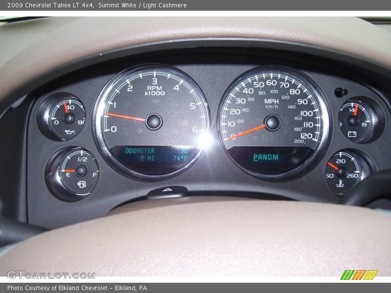 Summit White / Light Cashmere 2009 Chevrolet Tahoe LT 4x4