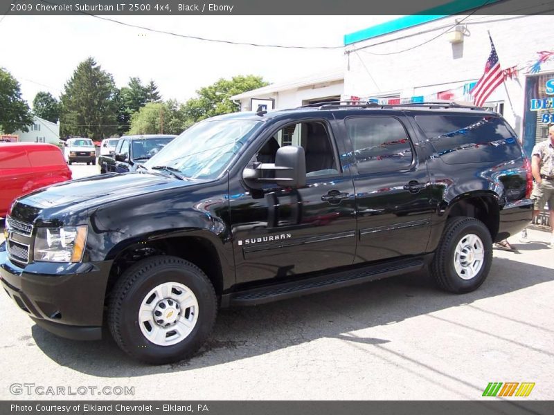 Black / Ebony 2009 Chevrolet Suburban LT 2500 4x4