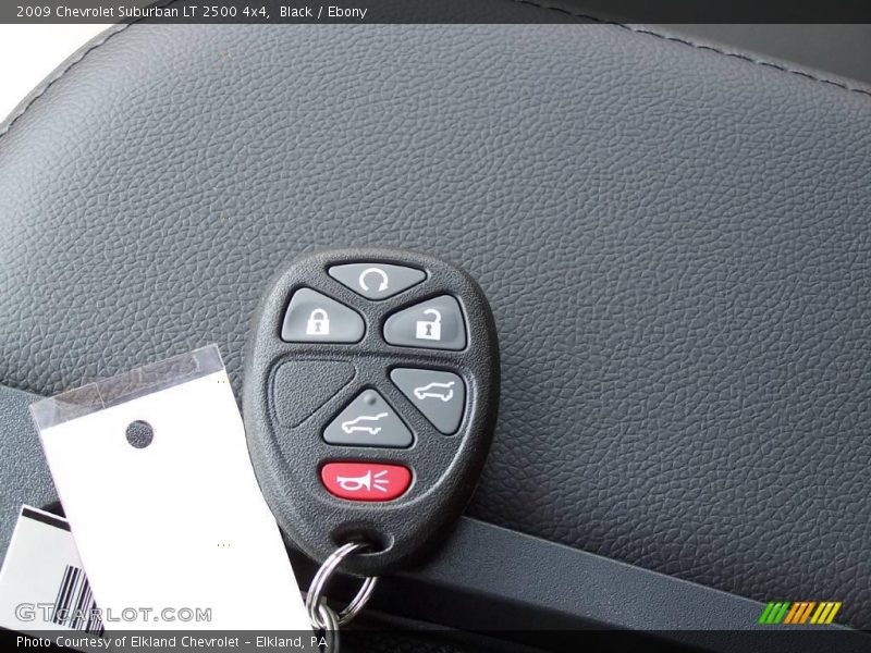 Black / Ebony 2009 Chevrolet Suburban LT 2500 4x4