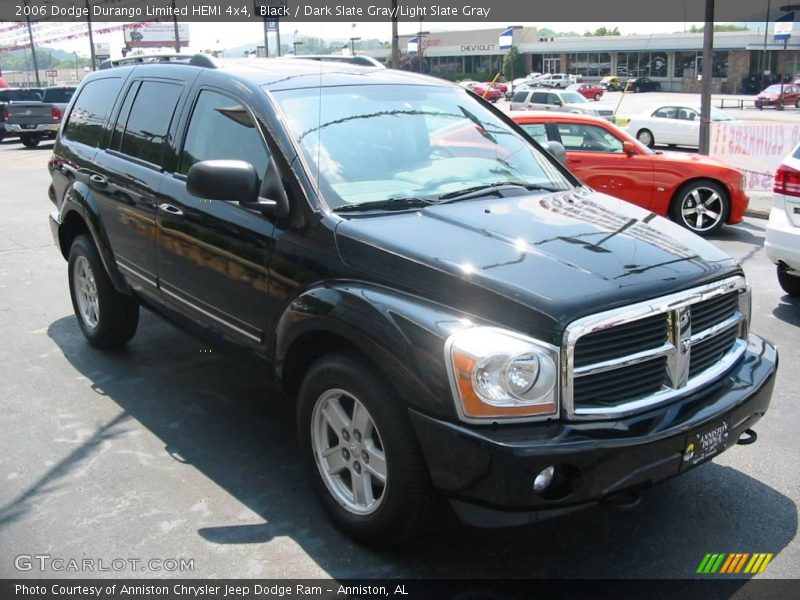Black / Dark Slate Gray/Light Slate Gray 2006 Dodge Durango Limited HEMI 4x4