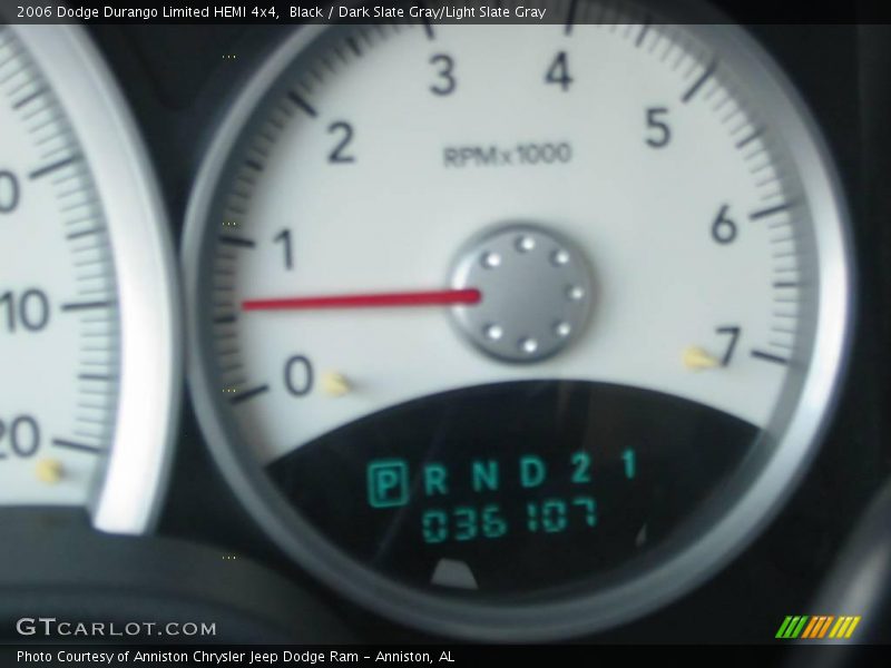 Black / Dark Slate Gray/Light Slate Gray 2006 Dodge Durango Limited HEMI 4x4