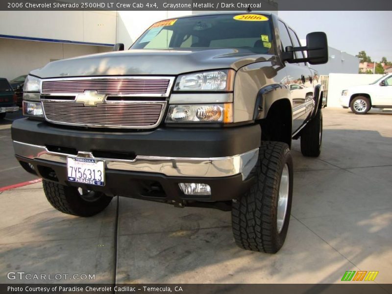 Graystone Metallic / Dark Charcoal 2006 Chevrolet Silverado 2500HD LT Crew Cab 4x4