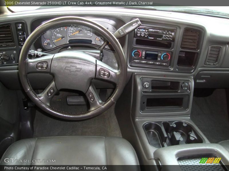 Graystone Metallic / Dark Charcoal 2006 Chevrolet Silverado 2500HD LT Crew Cab 4x4