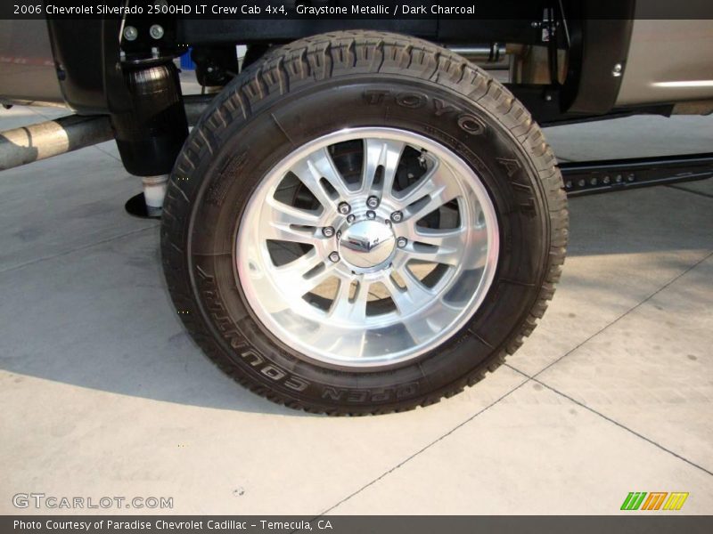 Graystone Metallic / Dark Charcoal 2006 Chevrolet Silverado 2500HD LT Crew Cab 4x4
