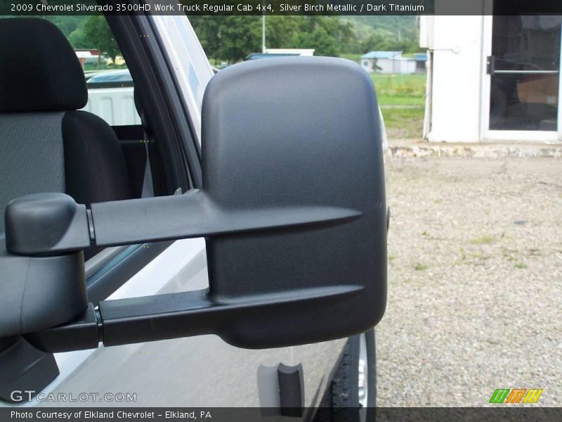 Silver Birch Metallic / Dark Titanium 2009 Chevrolet Silverado 3500HD Work Truck Regular Cab 4x4