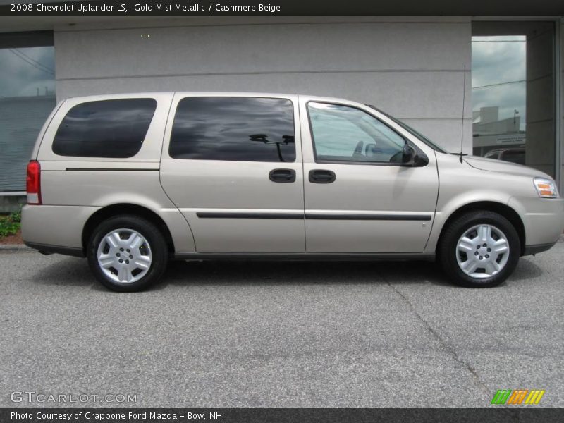 Gold Mist Metallic / Cashmere Beige 2008 Chevrolet Uplander LS