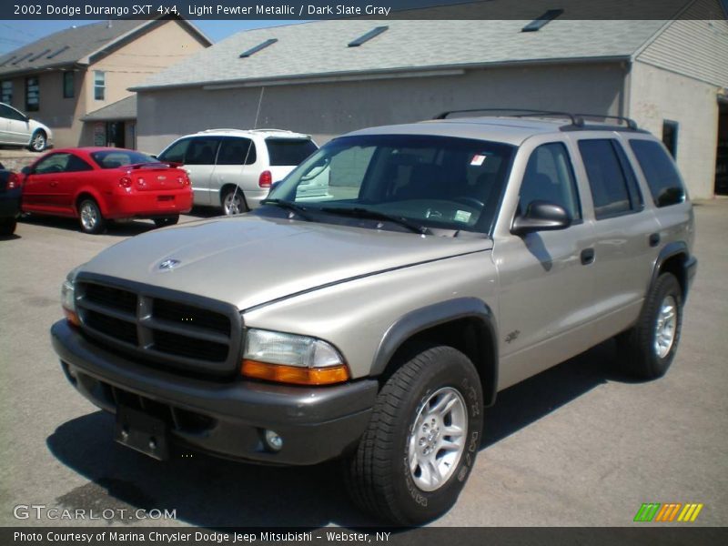 Light Pewter Metallic / Dark Slate Gray 2002 Dodge Durango SXT 4x4