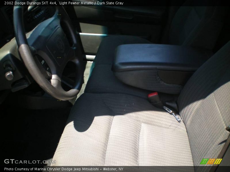 Light Pewter Metallic / Dark Slate Gray 2002 Dodge Durango SXT 4x4