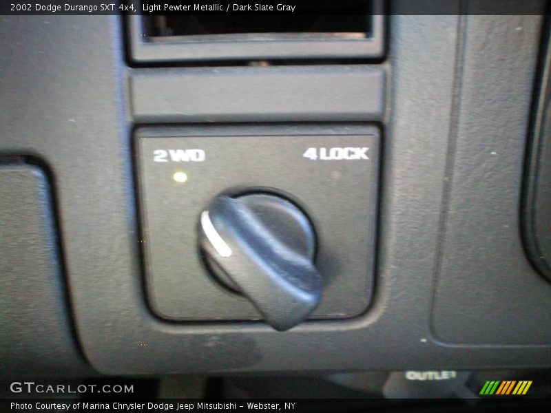 Light Pewter Metallic / Dark Slate Gray 2002 Dodge Durango SXT 4x4