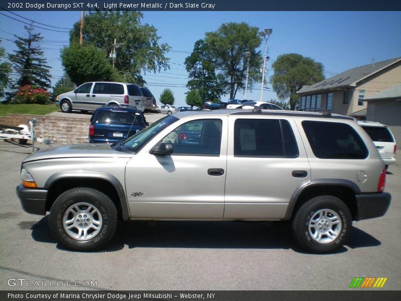 Light Pewter Metallic / Dark Slate Gray 2002 Dodge Durango SXT 4x4
