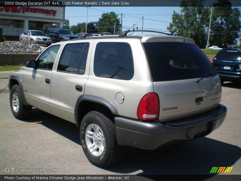 Light Pewter Metallic / Dark Slate Gray 2002 Dodge Durango SXT 4x4