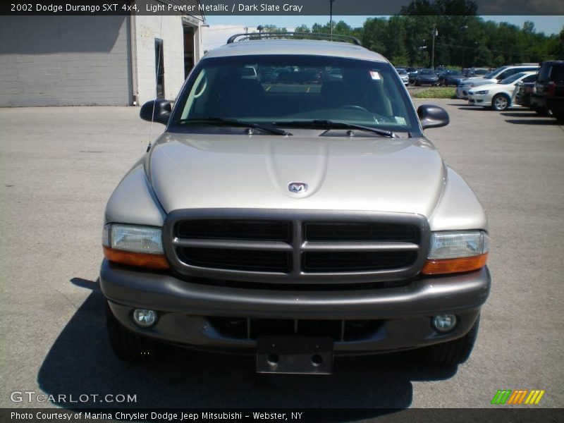 Light Pewter Metallic / Dark Slate Gray 2002 Dodge Durango SXT 4x4
