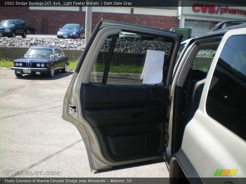 Light Pewter Metallic / Dark Slate Gray 2002 Dodge Durango SXT 4x4