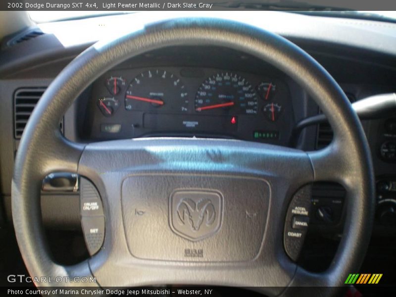 Light Pewter Metallic / Dark Slate Gray 2002 Dodge Durango SXT 4x4